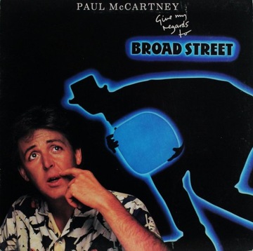 Paul McCartney Give My Regards Broad Street Winyl