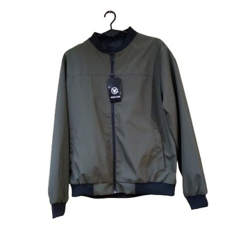 RIVERCLUB L KURTKA KHAKI BOMBER BEZ KAPTURA J21232