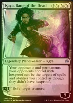 MTG Kaya, Bane of the Dead FOIL uncommon planeswalker