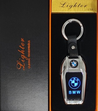 Elegancki brelok BMW - zapalniczka żarowa latarka