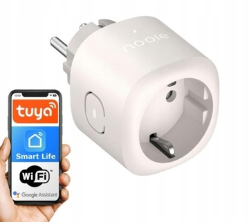 GNIAZDKO WIFI Tuya PROGRAMATOR CZASOWY INTELIGENTNE WATOMIERZ Smart Plug