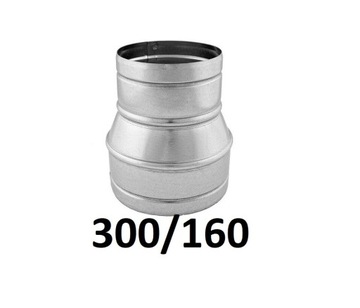 Redukcja spiro 300-160 mm