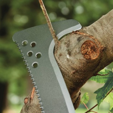 FISKARS SOLID Колун с пилой для обрезки сучьев деревьев, обрезки ветвей, стеблей, острый