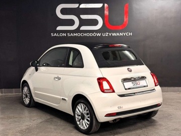 Fiat 500 II CC Seria 4 1.2 69KM 2016 Fiat 500 1.2 69KM Cabrio POP Stan Idealny SSU 1.2 Benzyna 69KM, zdjęcie 13