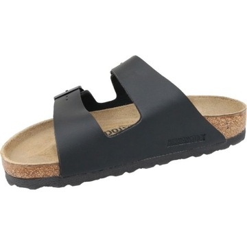 Czarne Skóra ekologiczna Buty Birkenstock r.41