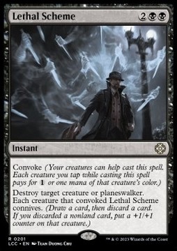 Karta Magic: The Gathering Lethal Scheme WIZARDS OF THE COAST