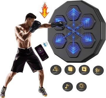 МУЗЫКАЛЬНЫЙ БОКСЕРСКИЙ МАШИНА, БОКСЕРСКИЕ ПЕРЧАТКИ, ПОДКЛЮЧЕНИЕ BLUETOOTH