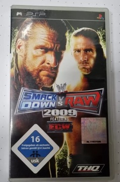 PSP SMACK DOWN VS RAW 2009