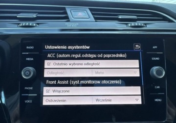 Volkswagen Touran III 1.4 TSI 150KM 2017 Volkswagen Touran 1.4TSI 150KM Highline SalonPL ACC Podgrz.Szyba Kamera Cz, zdjęcie 28