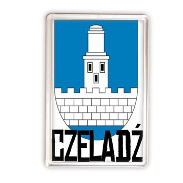 magnes akrylowy herb Czeladź
