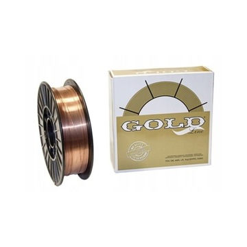 Drut spawalniczy SG2 G3SI1 GOLD 5 KG o średnicy 1,0 mm