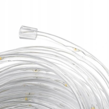 СВЕТОДИОДНЫЙ ШЛАНГ 100 СВЕТОДИОДНЫХ ЕЛОЧНЫХ ОГНИ ПУЛЬТ USB 12M