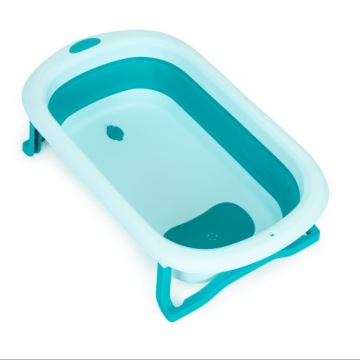 Детская ванна, дорожная ванна, складной слив, розовый ECOTOYS