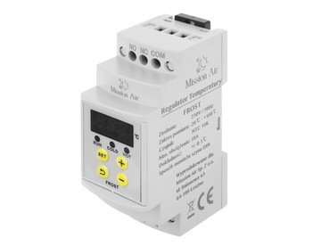 Контроллер температуры DIN-рейки + датчик NTC