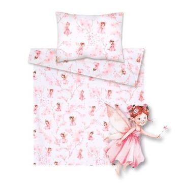 POŚCIEL DZIECIĘCA NIEMOWLĘCA 135x100 DO ŁÓŻECZKA 140x70 BAWEŁNA 100%