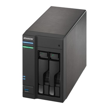 Serwer plików Nas dwukieszeniowy Asustor AS6302T J3355 2GB / BEZ DYSKÓW