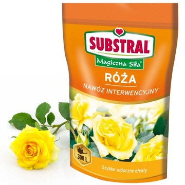 Nawóz interwencyjny do róż Magiczna Siła Substral 300g WYSOKA WYDAJNOŚĆ
