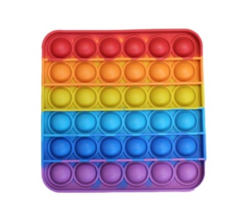 4xZESTAW POPIT ZABAWKA SENSORYCZNA ANTYSTRES BĄBLE