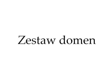 Zestaw/Pakiet 11 domen z branży foto/wideo