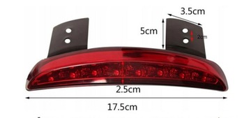 СВЕТОДИОДНЫЙ ЗАДНИЙ ФОНАРЬ МОТОЦИКЛА ПОД КРЫЛОМ