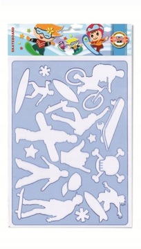 Кох-и-Нур Шаблон рисунка для детей Спорт