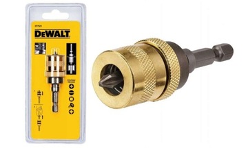 adapter z ogranicznikiem do G/K 1/4 DeWALT DT7521
