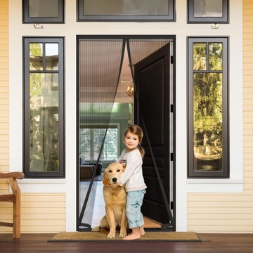 Магнитная москитная сетка для балконной двери, окна, балкона, террасы