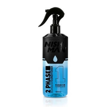 NISHMAN ODŻYWKA 2 FAZOWA DO WŁOSÓW SPRAY 400ml