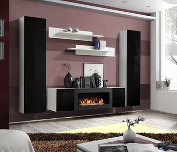 MEBLOŚCIANKA AIR M1 - WS - WYSOKI POŁYSK PVC