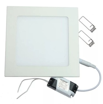 Panel LED. PLAFON 6W. Oprawa sufitowa.Podtynkowy