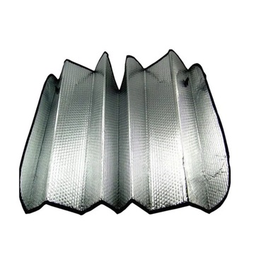 КРУГЛОГОДНЫЙ СОЛНЦЕЗАЩИТНЫЙ КОВРИК НА ВЕТРОВОЕ СТЕКЛО АВТОМОБИЛЯ 140х70 см