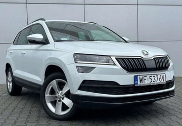 Skoda Karoq Crossover 1.5 TSI ACT 150KM 2021 Skoda Karoq Salon Polska Automat Grzane fotele Led Tempomat Parktronic, zdjęcie 6