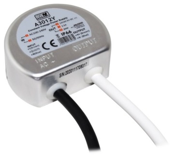 DOPUSZKOWY ZASILACZ DO TAŚM LED 12V 30W DO PUSZKI