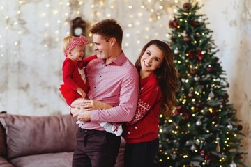 НАБОР ЕЛОЧНЫХ ШАРОВ, РОЖДЕСТВЕНСКАЯ ЕЛКА, КРАСНЫЕ, ЗОЛОТЫЕ, НЕБЛОКИРУЕМЫЙ ПЛАСТИК