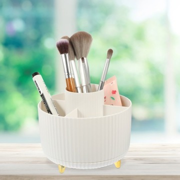 PUDEŁKO DO PRZECHOWYWANIA MAKIJAŻU POJEMNIK NA DŁUGOPIS BIURO