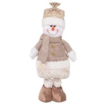 РОЖДЕСТВЕНСКОЕ УКРАШЕНИЕ, СТОЯЩИЙ СНЕГОВИК, БОЛЬШОЙ, 74см