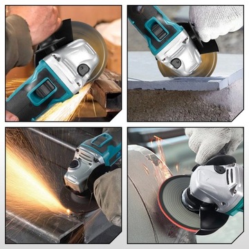 Аккумуляторная угловая шлифовальная машина Drillpro 850 Вт 18 В