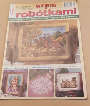 Czasopismo Kram z robótkami nr 9-10/2009
