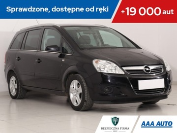 Opel Zafira B 1.6 Twinport ecoFLEX 115KM 2009 Opel Zafira 1.6, GAZ, 7 miejsc, Klima, Tempomat