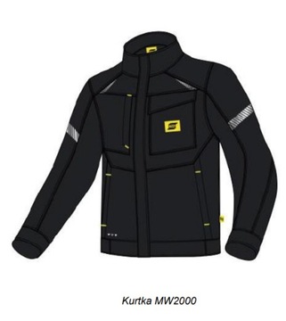 Kurtka spawalnicza ESAB typu FR BLK rozmiar L
