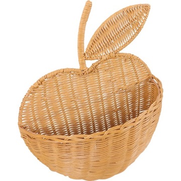 Home Decor Koszyk Jabłka Rattan Wiszący