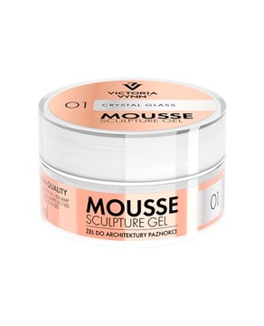 Żel budujący z pamięcią cieczy Victoria Vynn Mousse Sculpture Gel 01 Crysta