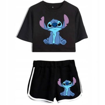 PIŻAMA STICH LILO ANGEL KOMPLET T-SHIRT