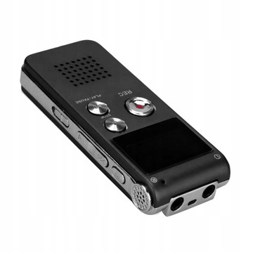 SZPIEGOWSKI DYKTAFON CYFROWY 8GB OLED PODSŁUCH MP3
