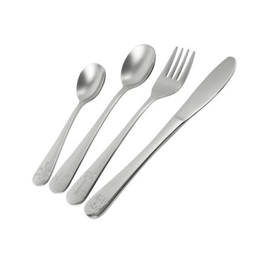 Набор столовых приборов детский Вилка, нож, ложки