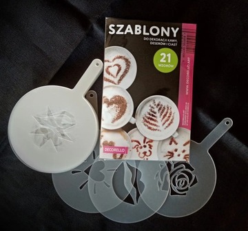 Шаблоны украшений для кофе — 21 дизайн