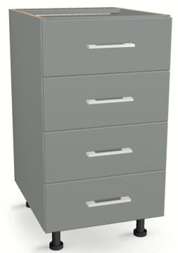 Szafka z Szufladami 40 cm GRAFIT 82/40/52,1