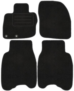 Velurové koberce Lux pro Honda CIVIC VIII Ufo (2006-2011)NA Míru Stopky