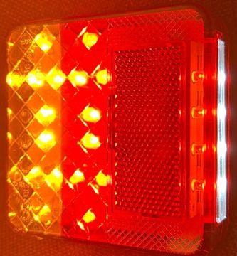 BELKA ŚWIATEŁ, TYLNA BELKA ZDERZAK do przyczepki lampy LED długość L1500