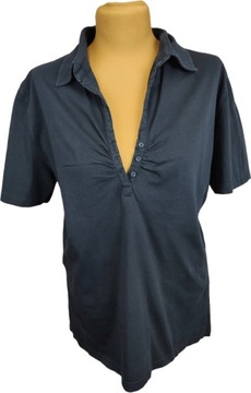 BLUE MOTION GRANATOWA KOSZULKA POLO rozm L